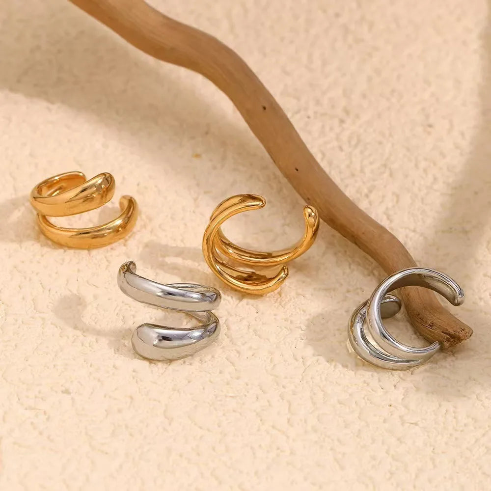 Punk Piercless Ear Earrings