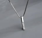 Angel Wings Heart Pendant Necklace