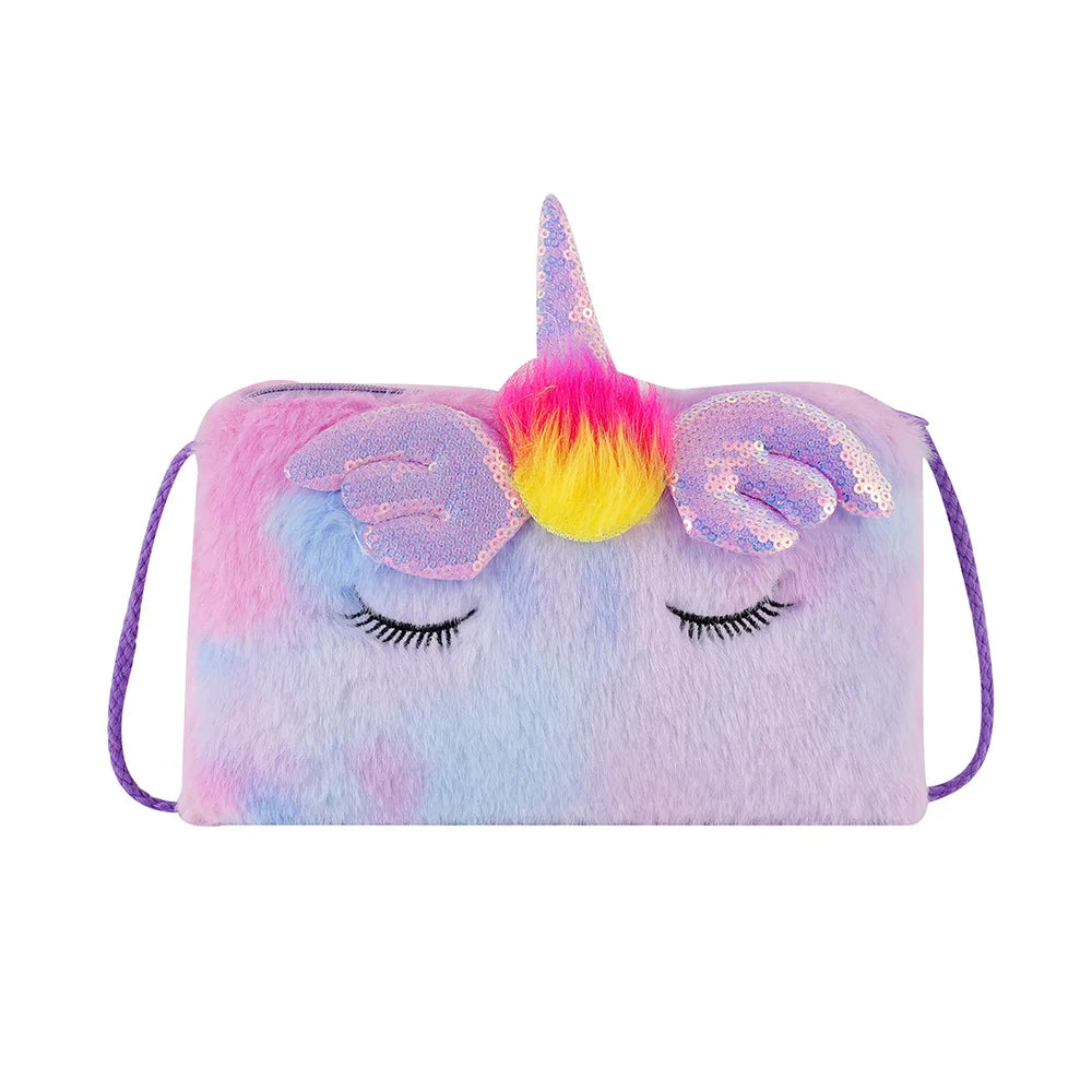Plush Soft Fluffy Crossbody Purse