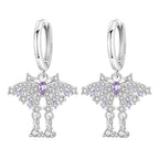 Sterling Silver Blue Earrings