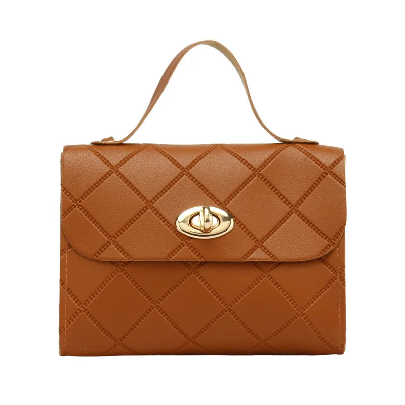 Mini Quilted Diamond Crossbody Purse