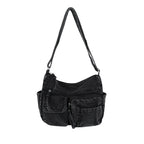 Y2K Aesthetic Washed Crossbody Purse