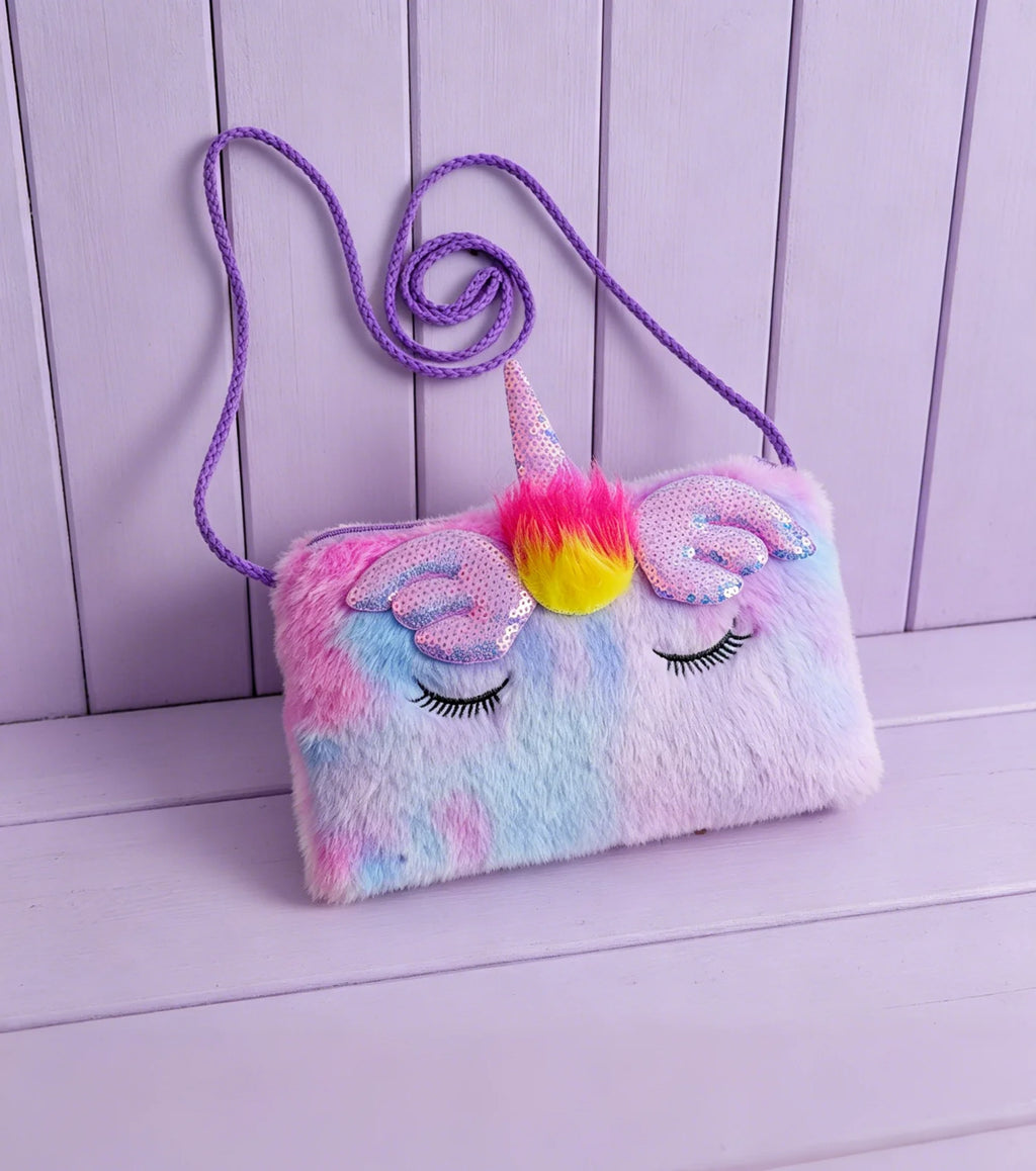 Plush Soft Fluffy Crossbody Purse