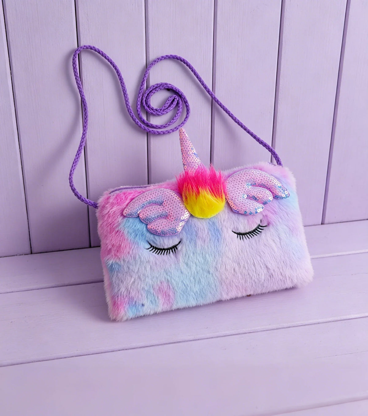 Plush Soft Fluffy Crossbody Purse