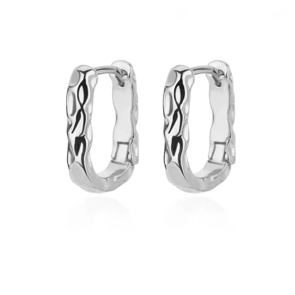 Round Luxurious Stainless Earrings