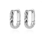 Round Luxurious Stainless Earrings