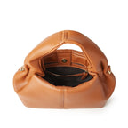 Soft Leather Crossbody Tote Bag