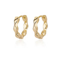 Round Luxurious Stainless Earrings