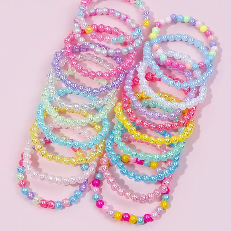 Colorful Beaded Birthday Bracelet