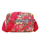 Multi-Layer Nylon Crossbody Bag