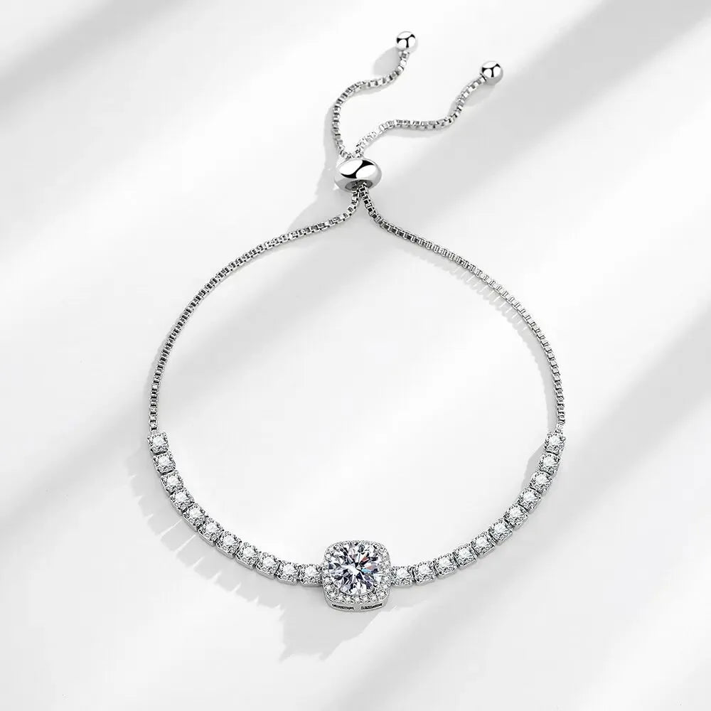 Sterling Silver Carat Bracelet