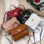 Mini Quilted Diamond Crossbody Purse
