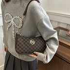Vintage Letter Crossbody Bag