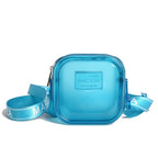Transparent PVC Jelly Crossbody Bag