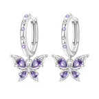 Sterling Silver Blue Earrings