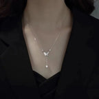 Stainless Steel Peach Pendant Necklace