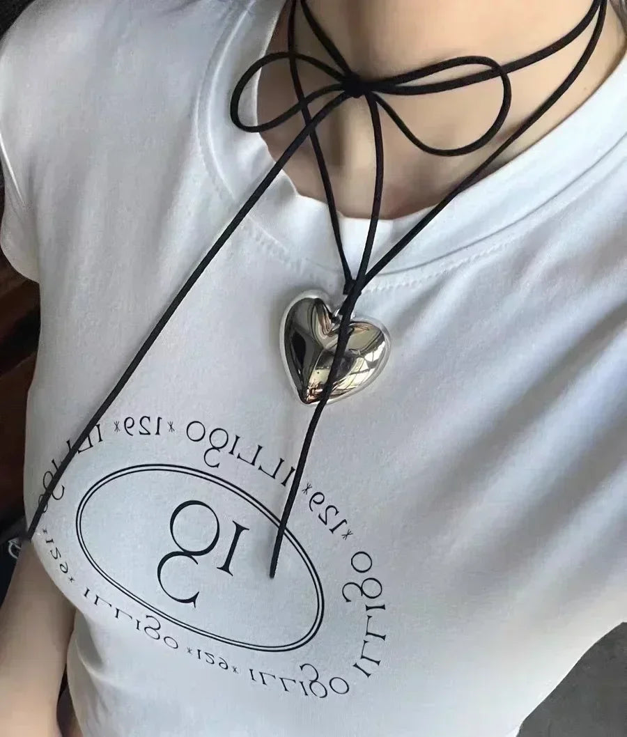 Heart 85CM Adjustable Pendant Necklace