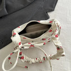 Corduroy Half-Moon Shoulder Bag