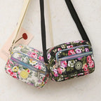 Multi-Layer Nylon Crossbody Bag