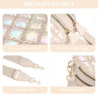 Jacquard Nylon Shell Bag