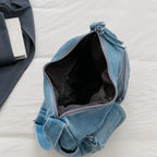 Y2K Aesthetic Washed Crossbody Purse