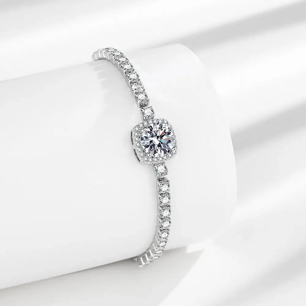 Sterling Silver Carat Bracelet