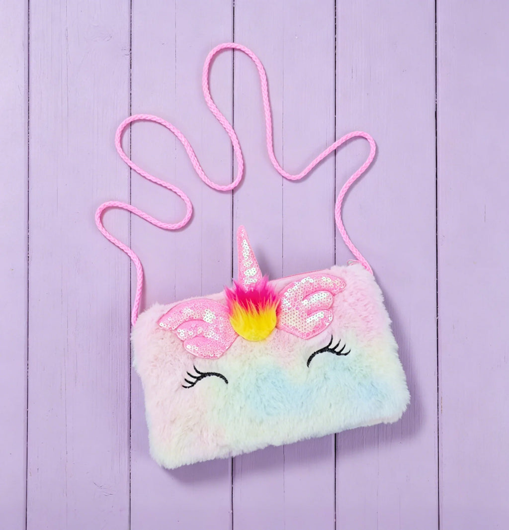 Plush Soft Fluffy Crossbody Purse