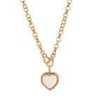 Open Ring Pendant Necklace