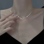 Stainless Steel Peach Pendant Necklace