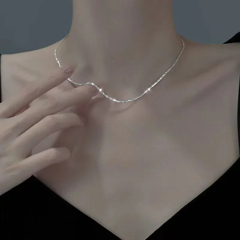 Stainless Steel Peach Pendant Necklace