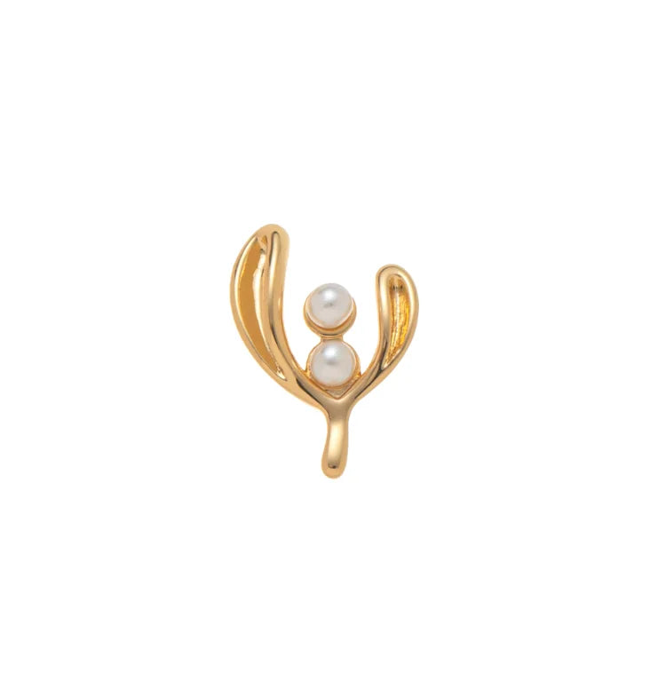 Open Ring Pendant Necklace