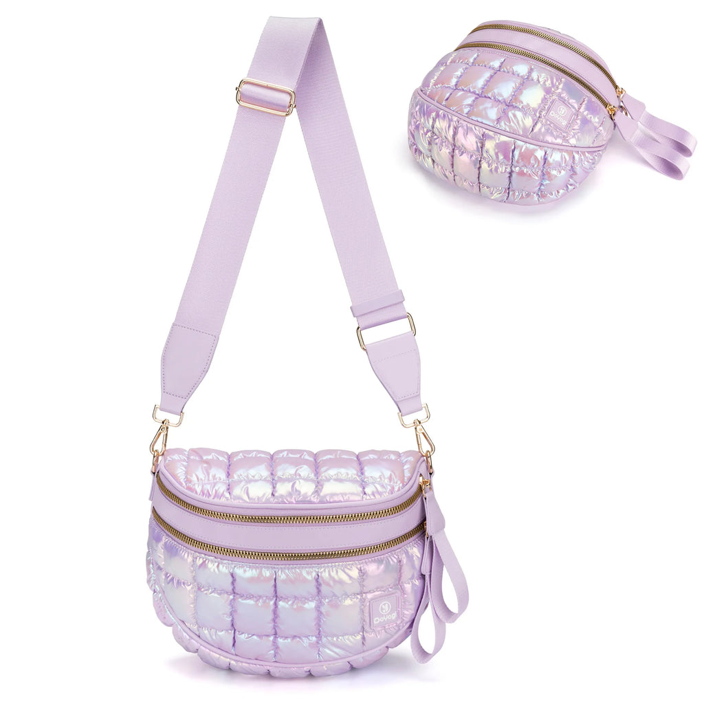 Jacquard Nylon Shell Bag