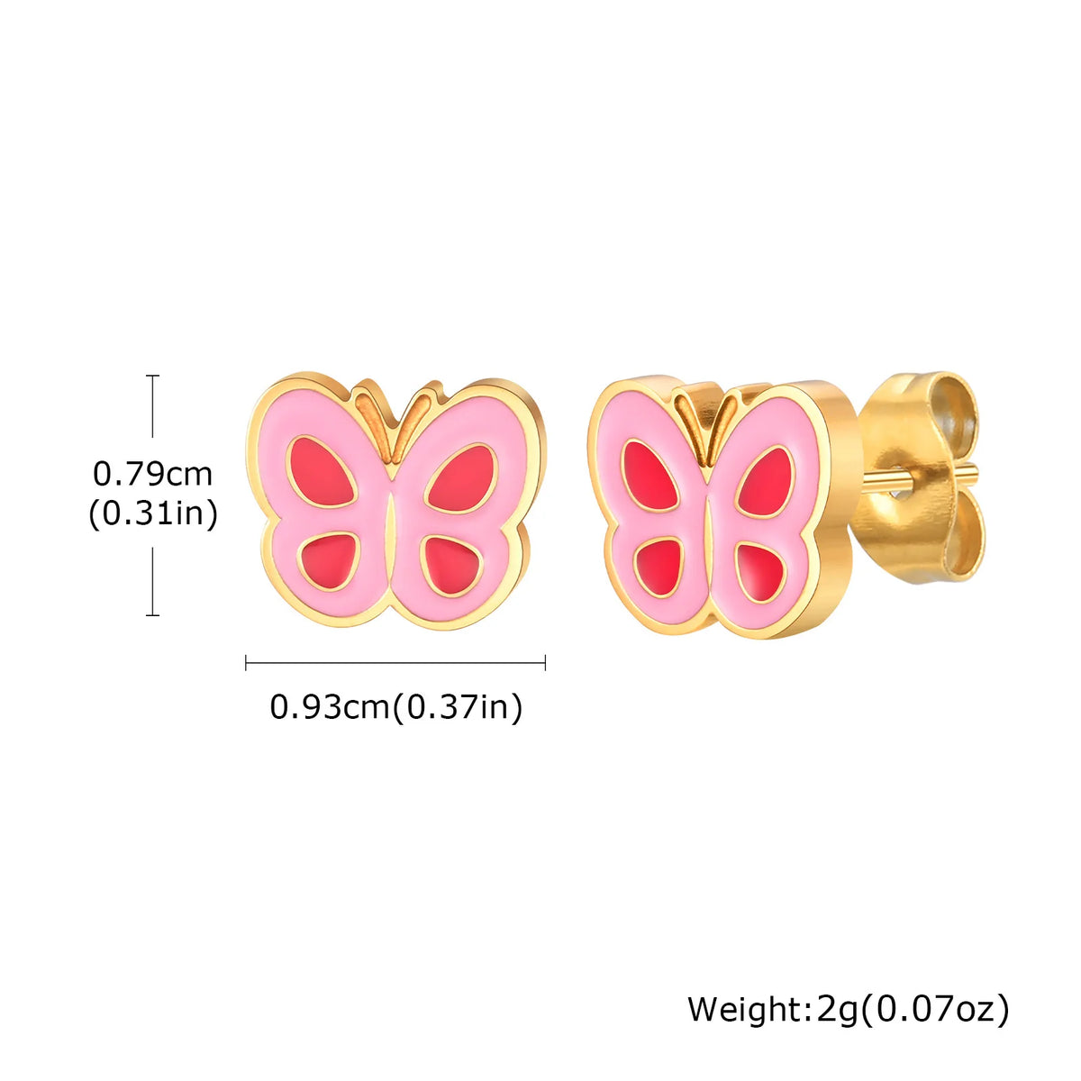 Heart Crown Flower Earrings