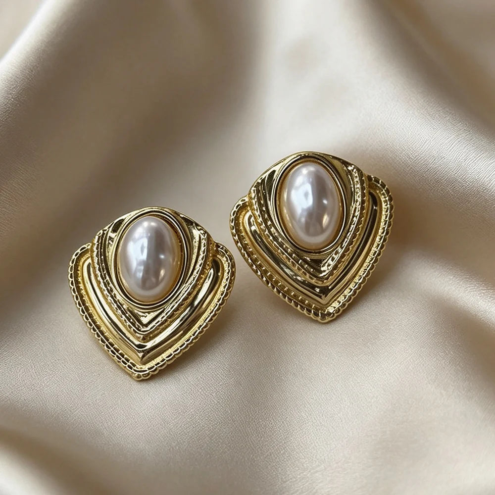 Stainless Steel Heart Earrings
