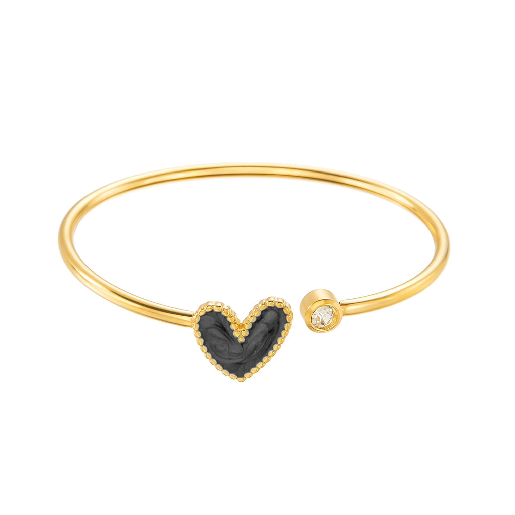 Romantic Drip Oil Bangle