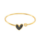 Romantic Drip Oil Bangle