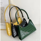 Solid Color Chain Shoulder Bag