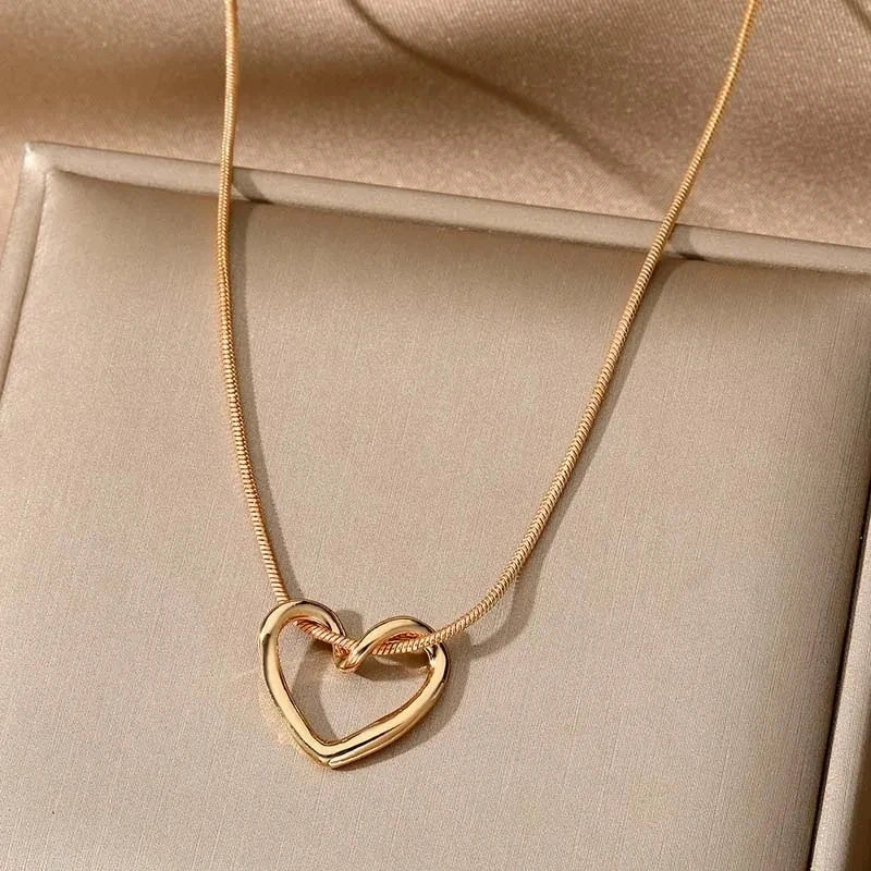 Stainless Titanium Steel Pendant Necklace