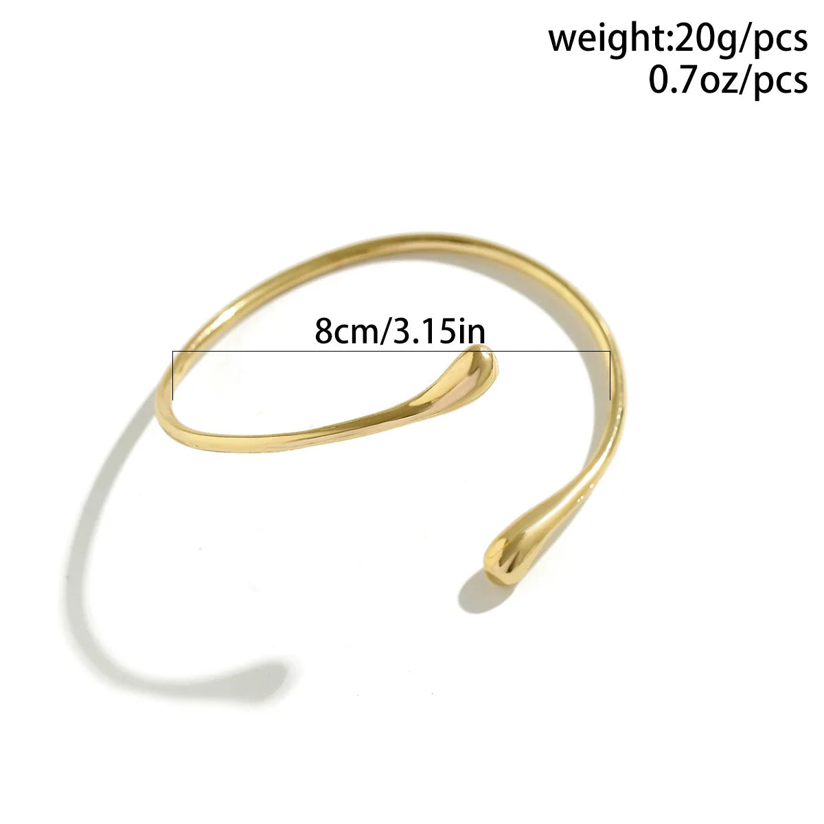 Vintage Water Drop Bangle