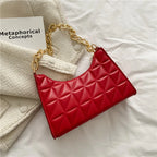 PU Underarm Tote Bag