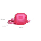 Transparent PVC Jelly Crossbody Bag