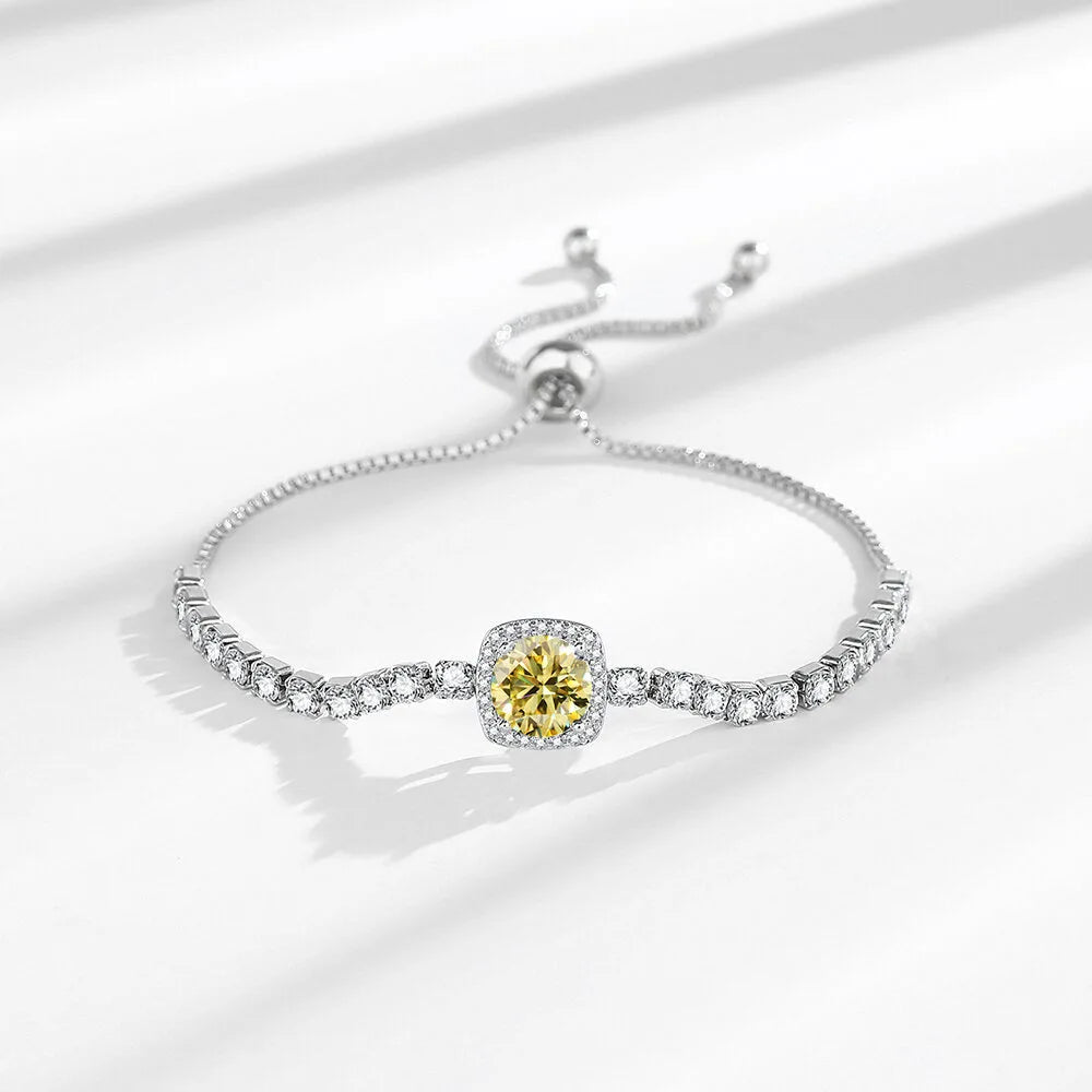 Sterling Silver Carat Bracelet