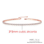 Dainty Oval Crystal Necklace