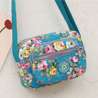 Multi-Layer Nylon Crossbody Bag