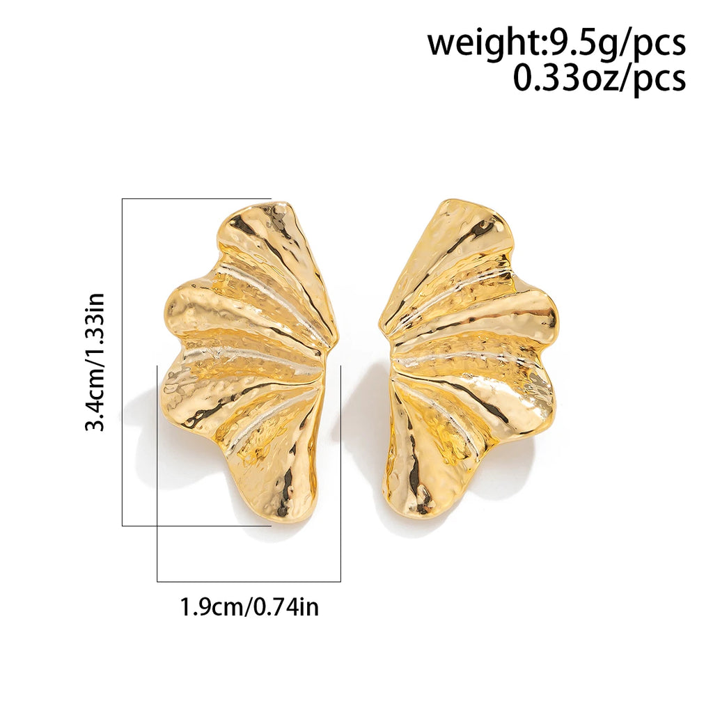 Minimalist Tiny Maple Earrings
