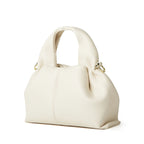 Soft Leather Crossbody Tote Bag