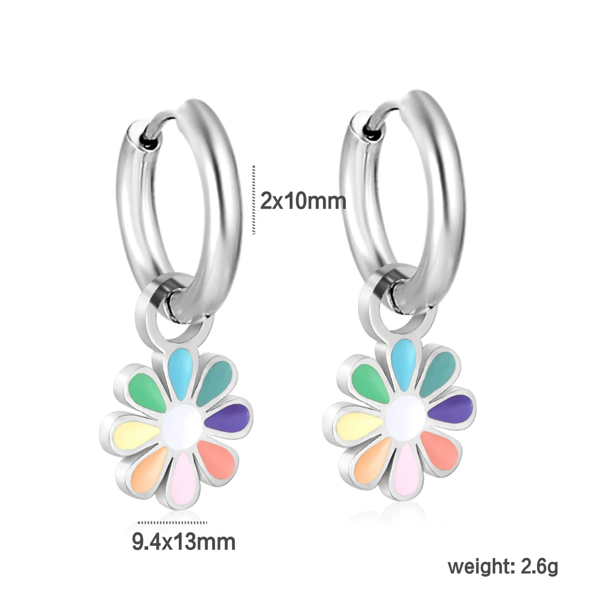 Colorful Acrylic Everyday Earrings