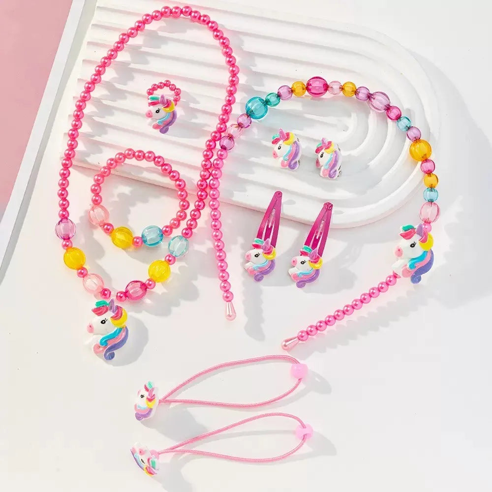 Handcrafted Iron alloy Necklace & Bracelet Set