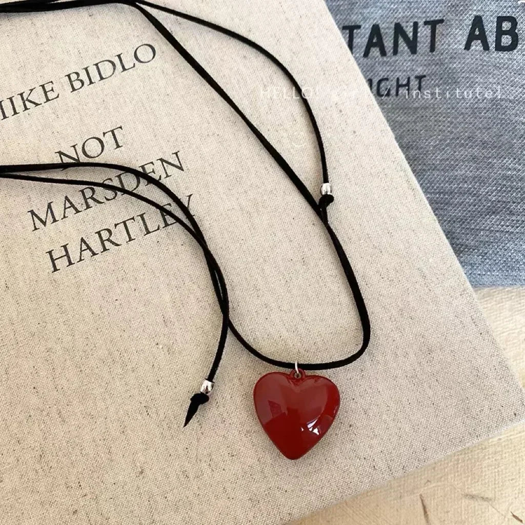 Heart 85CM Adjustable Pendant Necklace