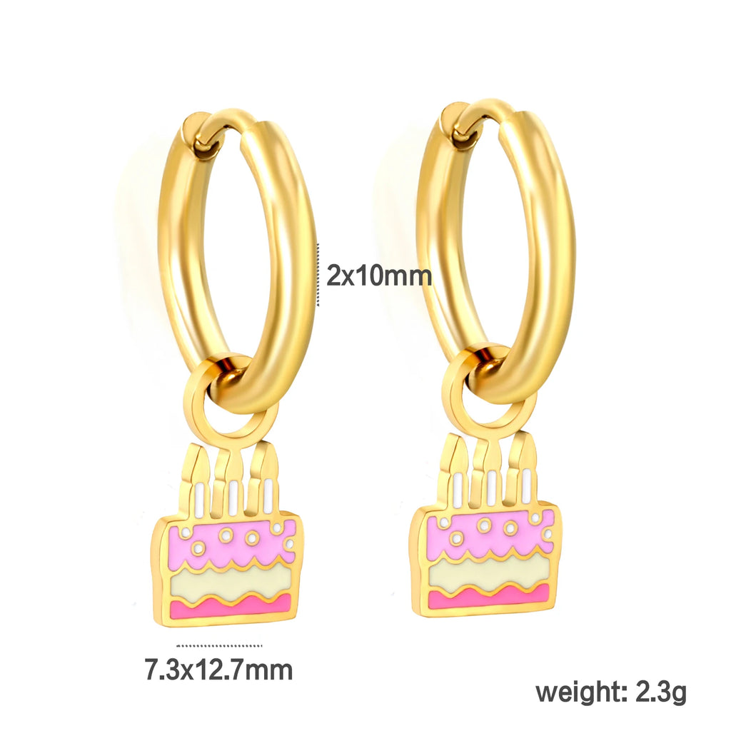 Colorful Acrylic Everyday Earrings